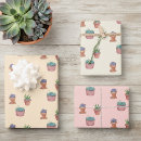 Search for potted plants wrapping paper Cactus