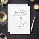 Recherche de de 70 ans invitations Noir