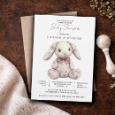 Recherche de de lapin invitations Bébé fille