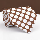 Search for brown dots ties Trendy