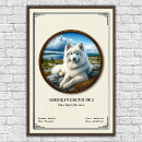 Search for american eskimo dog art Canine