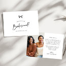 Search for bridesmaid thank you cards Minimal