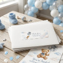 Search for blue teddy bear return address labels Watercolour