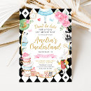 Search for teacup birthday invitations Watercolor garden flowers