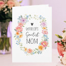 Search for floral mothers day cards Typography