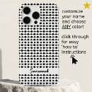 Recherche de dessin original iphone coques Noir et blanc