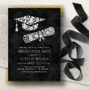 Search for glam graduation invitations High school