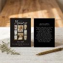 Recherche de marque page vœux cartes Célébration de la vie