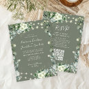 Search for foilage wedding invitations Rustic