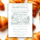 Search for cafe invitations A baby is brewing