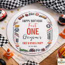 Search for racing cars stickers 1st birthday
