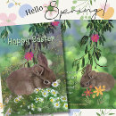 Recherche de aquarelle pâques cartes Lapin