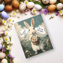 Search for easter rabbit postcards Easter egg hunt