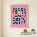 Search for alphabet nursery art Cute