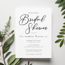 Search for typography bridal shower invitations Formal