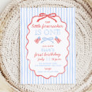 Search for all american party invitations Little firecracker