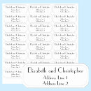 Search for clear wedding return address labels Minimalist