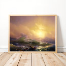 Recherche de ivan aivazovsky posters La neuvième vague
