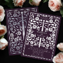 Search for silver foil wedding invitations Floral