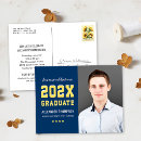 Search for masculine graduation invitations High school