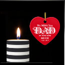 Search for in memory of dad ornaments Keepsake