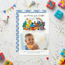 Search for sesame street 1st birthday invitations Big bird