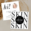 Search for dermatologist business cards Black and white