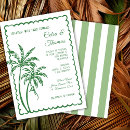 Search for retro beach wedding invitations Vintage