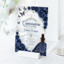 Recherche de carrés bleus et bruns invitations Pour elle