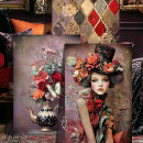 Search for roses wrapping paper Decoupage