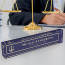 Search for judge name plates Attorney at law