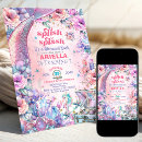 Search for mermaid pool party invitations Glitter