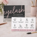Search for lash extensions business cards Aftercare