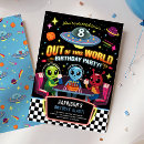 Search for retro rocket invitations For kids