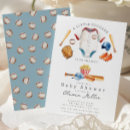 Search for baseball baby invitations Modern