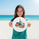 Recherche de couleurs plage horloges Été