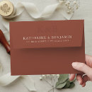 Search for terracotta wedding envelopes Elegant