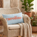 Recherche de orange et bleu coussins Élégant