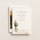 Search for desert wedding save the dates Minimalist