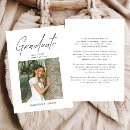 Search for college graduation announcement cards Trendy script