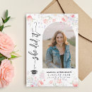 Search for she did it graduation announcement cards Modern