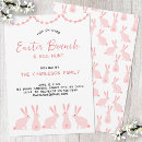 Search for easter seasonal invitations Rabbit