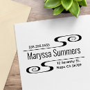 Search for swirl rubber stamps Modern
