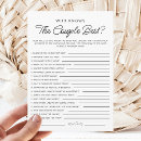 Search for who knows the couple best Bride and groom trivia