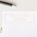 Search for two return address labels Pink