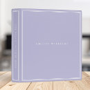 Search for lavender binders Modern