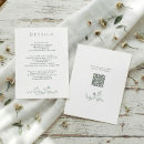 Search for floral wedding enclosure cards Chinoiserie