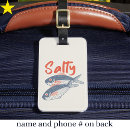 Search for fish luggage tags Vintage