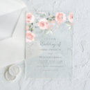 Search for soft pink square invitations Pretty
