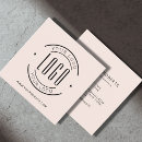 Search for logo business cards Minimal